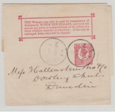 New Zealand, 1900, Streifband- GS