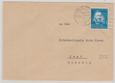 Nr.: 161 als EF auf Auslandsbrief von Eschborn nach Genf (CH)