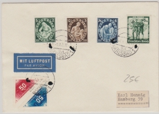 DR, /Karlsbad/ 4.10.1938, Mi.- Nr.: 662 + Tschechische + Österreichische Marken mit Stempel Karsbad auf Brief Nach Hamburg
