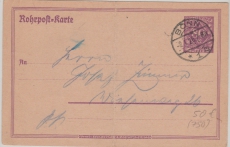 Infla / Weimar, 1926, Mi.- Nr.: RP 22, mit rs. Formularvordruck, verwendet vom Postamt in Bonn, kurios!!!