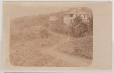Kamerun, 1906, Mi.- Nr.: 8, als EF auf Fotopostkarte von Buea (mit kopfstehender 8) nach Charlottenburg (Berlin)