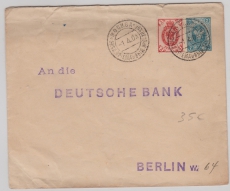 Russland, 1904, 7 Kopeken- GS- Umschlag + 3 Kopeken als Zusatzfrankatur, als Auslandsbrief von Moskau nach Berlin