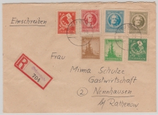 92 u.a. auf Ausgaben MiF- E. Brief von Orlamünde nach Nennhausen