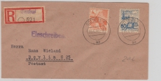 Cottbus Nr. 3 + 16 als MiF auf E.- Brief nach Berlin
