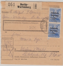 194 (2x) als reine MeF auf Paketkarte, sehr selten!