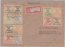 Großräschen 31- 42, auf Einschreiben- Satzbrief