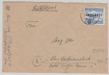 INSELPOST, Nr.: 8 B, auf Brief Rhodos nach Berlin, tiefstgeprüft Mogler BPP