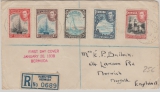Bermuda, 1938, E.- Satzbrief FDC (dekoratives Stück!)