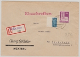 Bizone Nr.: 95 als EF auf Einschreiben- Fernbrief von Höxter nach Bielefeld