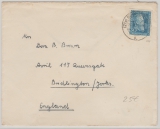 Nr.: 147 als EF auf Auslandsbrief von Burgsteinfurt nach Bridlington (GB)