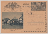Dt. Feldpost, auf Polnischer 15 Grozy- GS, als Formblatt, nach Plauen, vom 29.12.1939