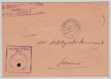 II. Admiral der Nordsee (Schiffsstammdivision), Brief nach ...