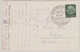 Nr.: 516, als EF, 1939, auf Schiffspostkarte per Deutsche Schiffspost Seedienst Ostpreussen, MS Preussen nach ... (?)