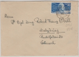 Nr.: 116 als EF auf Auslandsbrief von Oberhausen nach Salzburg (A)