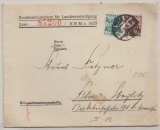 Österreich, 1935, 36 Groschen (?) MiF auf Auslandsbrief von Wien nach Berlin, Inhalt war Kriegserinnerungsmedaille