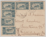 Maroco, 1929, nette reine MeF auf Auslandsbrief nach Berlin- Friedrichshagen