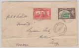 Trinidad & Tobago, 1941, nette 7 Ct. MiF auf Auslandsbrief nach England