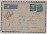 Schweiz, 1948, nette MiF Schweiz / Argentinien, auf Lupo- Auslandsbrief nach Buenos Aires / Argentinien