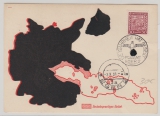 Sudetenland, 1938, Tschechoslovakische Marke als EF auf Propagandakarte, mit Befreiungsstempel, nicht gelaufen!