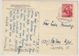 Österreich, 1951, 20 Gr. Sondertarif für eine Postkarte von Mittelberg (Kleinwalsertal!) nach ...
