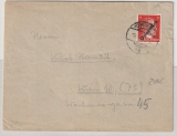 Österreich, 1945, 8 Rpf.  AH- Überdruck- Ausgabe als reine EF auf Ortsbrief innerhalb Wien´s, Sehr selten!