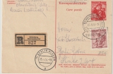 Österreich / Kleinwalsertal, 1956, 3,6 Sh. MiF auf Einschreiben- GS von Mittelberg (Kleinwalsertal) nach Berlin