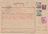 DDR, Mi.Nr.: 1820 u.a. auf frankiertem Telegramm