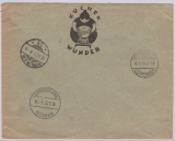 Weimar; Mi.- Nr.: 387 (4x) als MeF auf Flugpostbrief von Kassel nach Berlin, mit Flugbestätigungsstempel