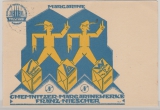 Weimar; Mi.- Nr.: 410 als EF auf netter Werbepostkarte von Hartha nach Chemnitz (=> Magarine- Fabrikbesichtigung)
