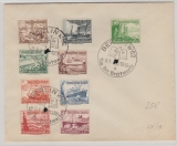 DR, 1937, Mi.- Nr.: 651- 59, als Satzbrief- MiF auf ungelaufenem Brief