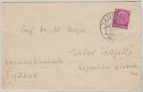 DR, 1937, Mi.- Nr.: 524 als EF auf Auslandsbrief von von Kiel an die Deutsche Botschaft in Ciudad Trujillo / Dominikanische Republik