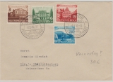 DR, 1941, Mi.- Nr.: 764- 67, kpl. Satz als MiF auf  Ortsbrief innerhalb von Leipzig, mit Sonderstempel