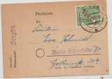 Berlin, 1949, Mi.- Nr.: 24 als EF auf Mini- Orts- Postkarte innerhalb Berlin´s! Nette Sache! (Finanzamtspost!)