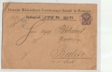 Krone + Adler, 1900, Mi.- Nr.: 50 als EF auf Wertbrief von Hannover nach Beelitz