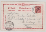 DSWA, 1898, Mi.- Nr.: 3 als EF auf Postkarte von Swakopmund nach St. Ludwig / Elsass, rs. Ansicht: DSWA...