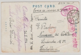 Kiautschou / Japan, 1916, Lagerpost (Postkarte) aus Osaka nach Potsdam