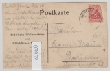 Deutsche Seepost, Ostafrikanische Hauptlinie, 1909, DSWA (Lüderitzbucht), auf Postkarte nach Barmen, rs. gute Ansicht!