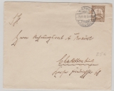 DSWA, 1912, Mi.- Nr.: 24 als EF auf Brief von Windhuk nach Charlottenburg