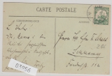 Kamerunn, 1913, Mi.- Nr.: 21 I  als EF auf Postkarte von Lome nach Schw...