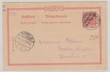 DNG, 1900, 10 Rpfg.- GS (Mi.- Nr.: P5), gelaufen von Herbertshöh nach Oppeln