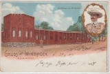 DSWA, 1899, Bildpostkarte (Serie Deutsche Schutzgebiete: Gruss aus Windhoek von Windhoek nach Landshut