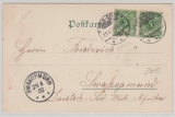 Incomming Mail, 1900, Postkarte aus Köln nach Swakopmund