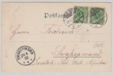 Incomming Mail, 1900, Postkarte aus Köln nach Swakopmund