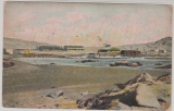 DSWA, 1906, Felpost- Postkarte aus Windhuk nach Tolkewitz, Bildseite, Ansicht: Am Strande von Lüderitzbucht