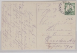 Kamerun, 1913, Mi.- Nr.: 21, als EF auf Bildpostkarte (Afrikanerin) von Buea nach Dresden