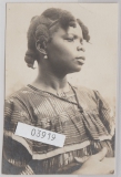 Kamerun, 1913, Mi.- Nr.: 21, als EF auf Bildpostkarte (Afrikanerin) von Buea nach Dresden