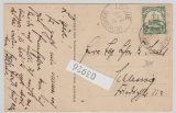 Kamerun, 1913, Mi.- Nr.: 21, als EF auf Bildpostkarte (Sanaga- Nordfälle, Edea) von Lomie nach Schleswig