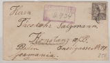 USA, 1925, 15 Ct.- EF, als Einschreiben- Auslandsbrief von Allentown nach Konstanz (D.)