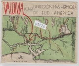 Chile, 1935, 2 Pesos EF auf hochdekorativem Auslands- Werbebriefumschlag von Valdivia nach Frankenberg (D.)