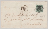 Italien, Kirchenstaat, ca. 1868 (?), 1 Baj. EF auf Inlandsbrief von ... (?) nach Macerata (?)